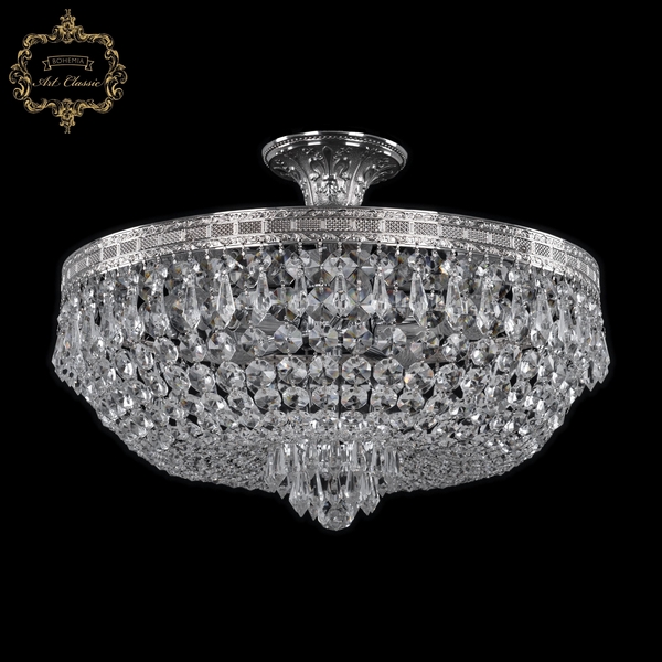 

Потолочная люстра Art Classic 21.27 21.271.45SP.Ni, Прозрачный, 21.27 21.271.45SP.Ni