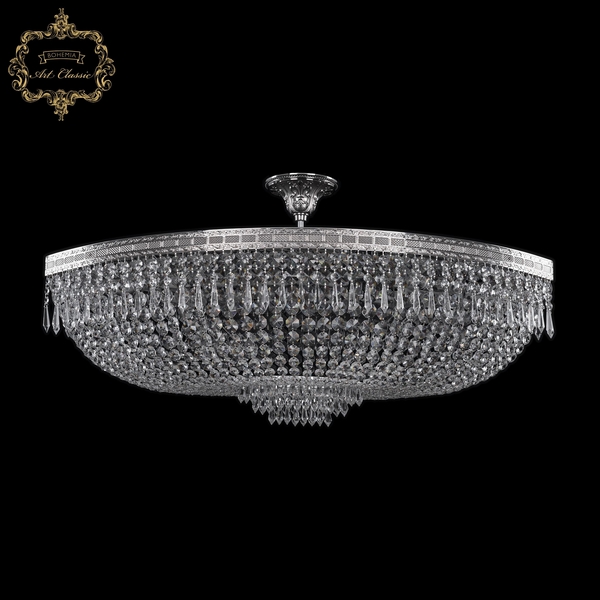 

Потолочная люстра Art Classic 21.27 21.273.100SP.Ni, Прозрачный, 21.27 21.273.100SP.Ni