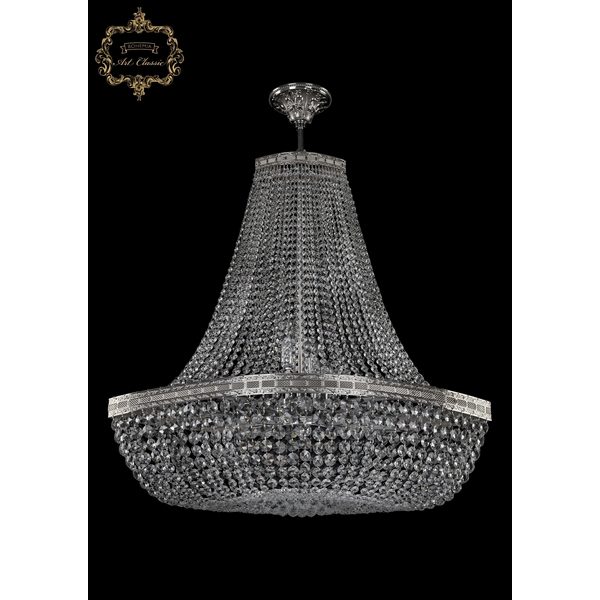 

Потолочная люстра на штанге Art Classic 21.28 21.283.H2.80SP.Ni, Прозрачный, 21.28 21.283.H2.80SP.Ni