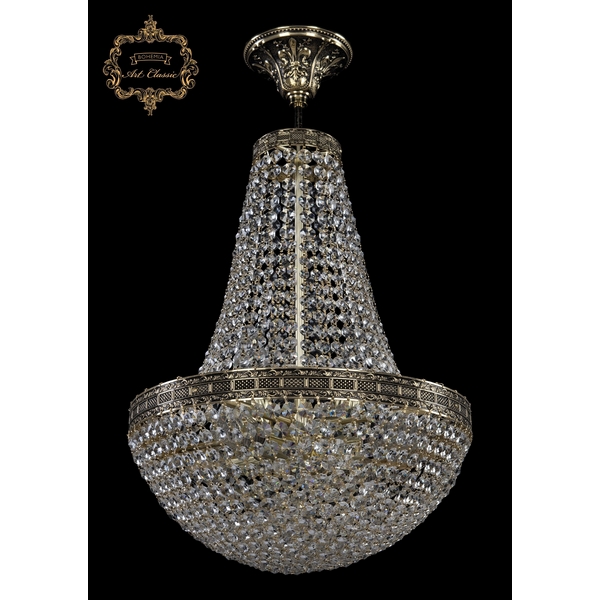 

Потолочная люстра на штанге Art Classic 21.32 21.321.H2.35SP.GB, Прозрачный, 21.32 21.321.H2.35SP.GB