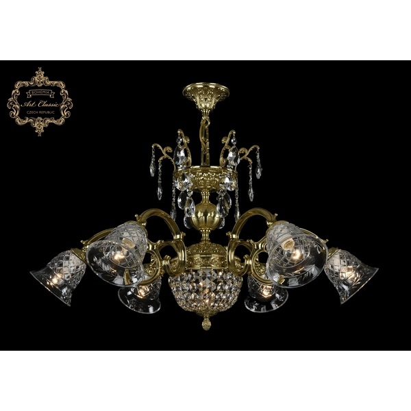 

Подвесная люстра Art Classic 31.42 31.42.6.NV215IV.170GL.G.Sp.Clear.1B, Золото, 31.42 31.42.6.NV215IV.170GL.G.Sp.Clear.1B