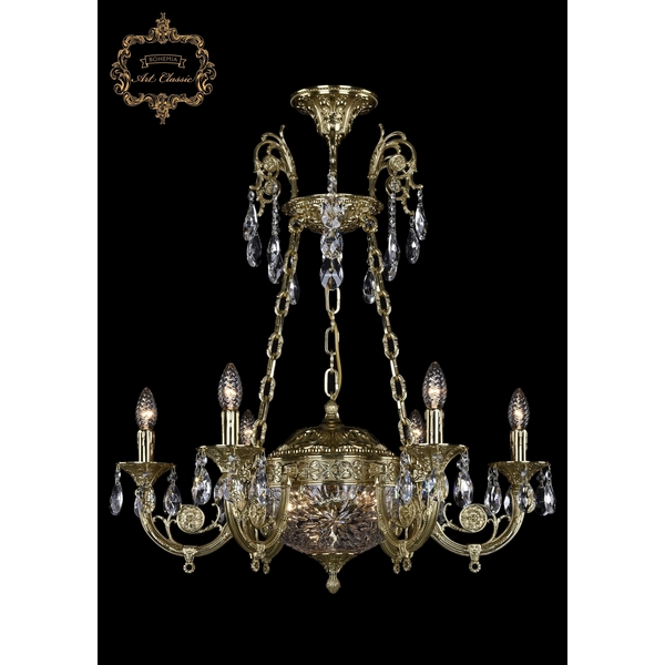 

Подвесная люстра с хрустальными подвесками Art Classic 31.44 31.44.6.KR175SP.250IT.G.Sp.Clear.1A, Золото, 31.44 31.44.6.KR175SP.250IT.G.Sp.Clear.1A
