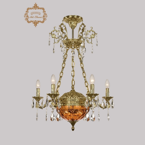 

Подвесная люстра с хрустальными подвесками Art Classic 31.51 31.51.6.CK125SP.250SP.G.Sp.Amber.1E, Золото, 31.51 31.51.6.CK125SP.250SP.G.Sp.Amber.1E