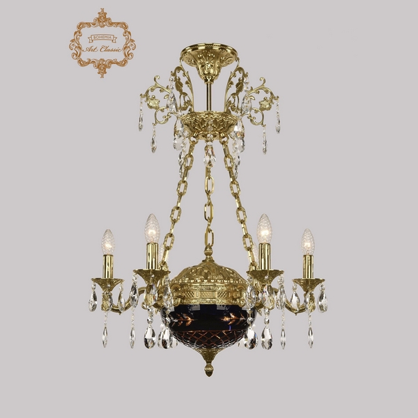 

Подвесная люстра с хрустальными подвесками Art Classic 31.51 31.51.6.CK125SP.250SP.G.Sp.Amber.Blue.1B, Золото, 31.51 31.51.6.CK125SP.250SP.G.Sp.Amber.Blue.1B