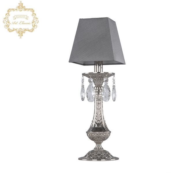 

Интерьерная настольная лампа Art Classic 31.11 32.1100L.1.Ni.SQ10, Никель, 31.11 32.1100L.1.Ni.SQ10