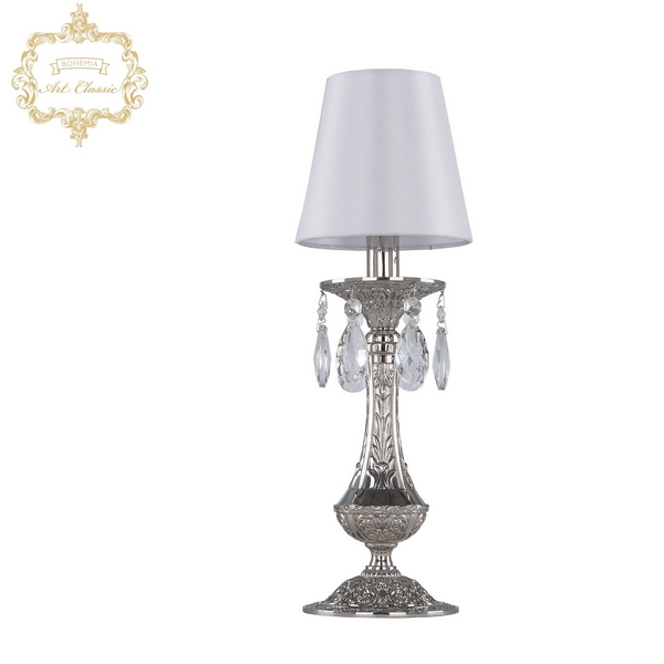 

Интерьерная настольная лампа Art Classic 31.11 32.1100L.1.Ni.ST5, Никель, 31.11 32.1100L.1.Ni.ST5