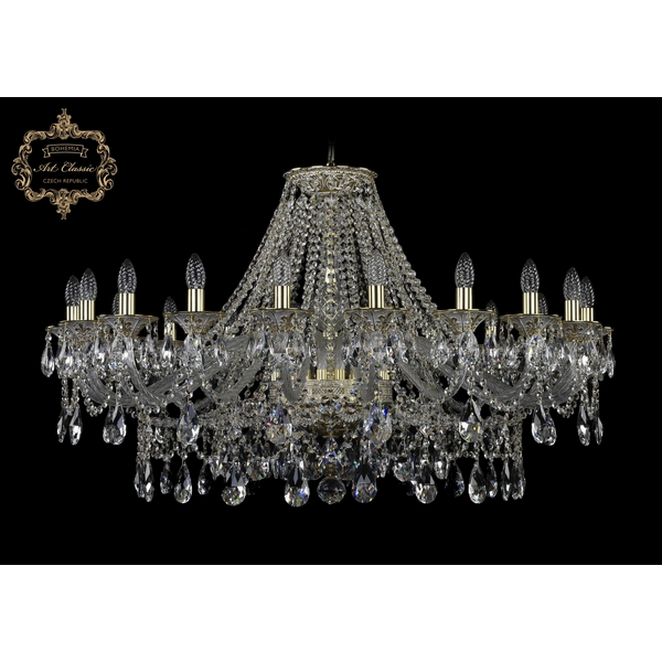 

Подвесная люстра с хрустальными подвесками Art Classic 41.25 41.25.20.400.GW.Sp, Прозрачный, 41.25 41.25.20.400.GW.Sp