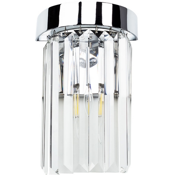

Бра хрустальное Arte Lamp Secunda A1003AP-1CC, Хром, Secunda A1003AP-1CC