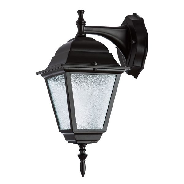 

Настенный уличный фонарь Arte Lamp Bremen A1012AL-1BK, Черный, Bremen A1012AL-1BK