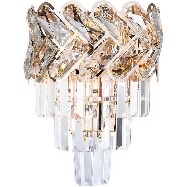 

Настенный светильник Arte Lamp Aisha A1025AP-2GO, Прозрачный, Aisha A1025AP-2GO
