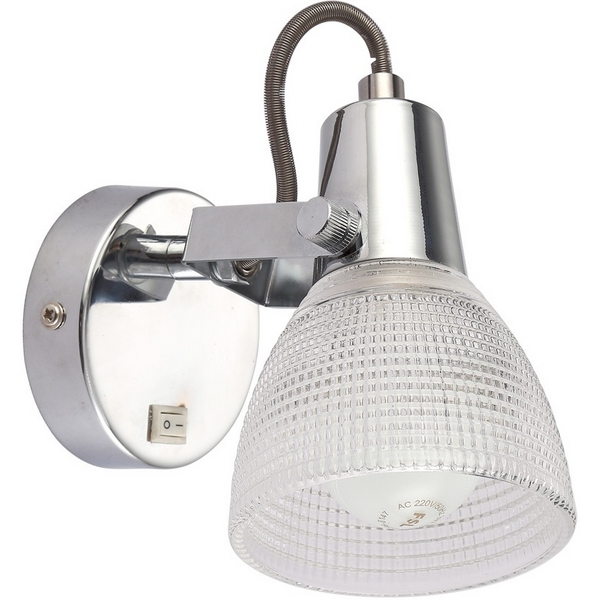 

Спот с выключателем A1026AP-1CC (Artelamp), Хром, Ricardo A1026AP-1CC