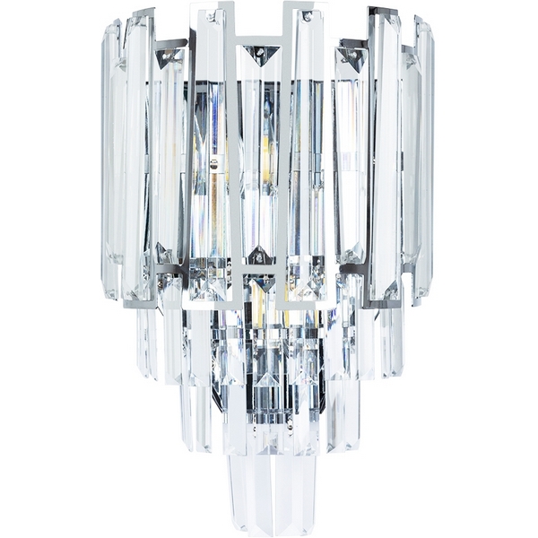 

Настенный светильник Arte Lamp Ellie A1027AP-2CC, Прозрачный, Ellie A1027AP-2CC