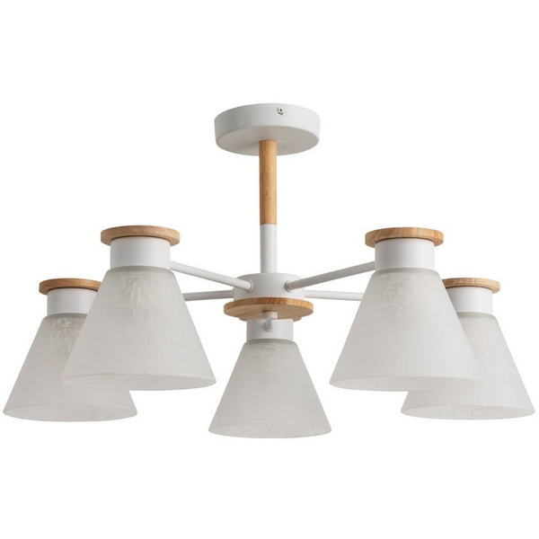 

Потолочная люстра Arte Lamp Tyler A1031PL-5WH, Белый, Tyler A1031PL-5WH