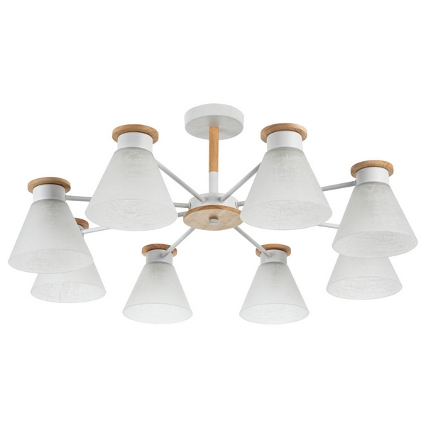 

Потолочная люстра Arte Lamp Tyler A1031PL-8WH, Белый, Tyler A1031PL-8WH