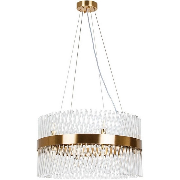 

Подвесная люстра Arte Lamp Acapulco A1073LM-12PB, Прозрачный, Acapulco A1073LM-12PB