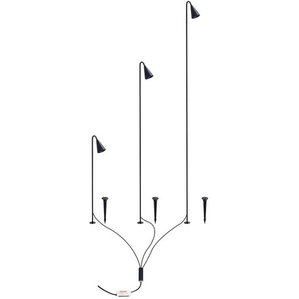 

Грунтовый светильник светодиодный IP65 Arte Lamp Muliphein A1084PA-3BK, Черный, Muliphein A1084PA-3BK