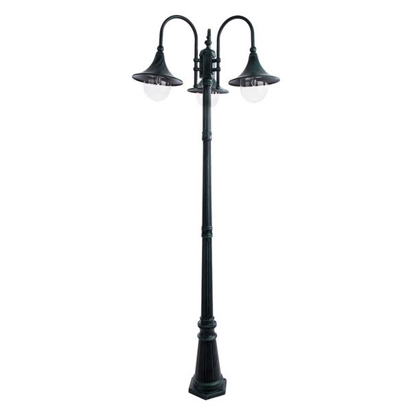 

Наземный фонарь уличный Arte Lamp Malaga A1086PA-3BG, Медь, Malaga A1086PA-3BG