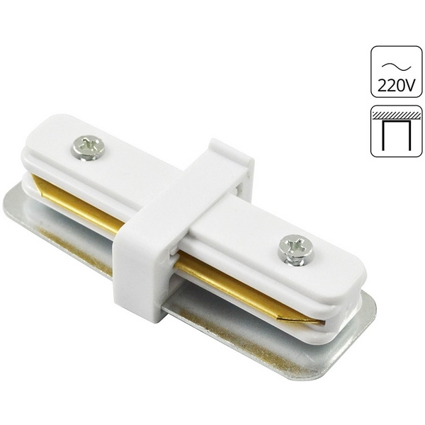 

Коннектор для шинопровода (трека) i Accessories Arte Lamp Track A130033, Белый, Track Accessories A130033