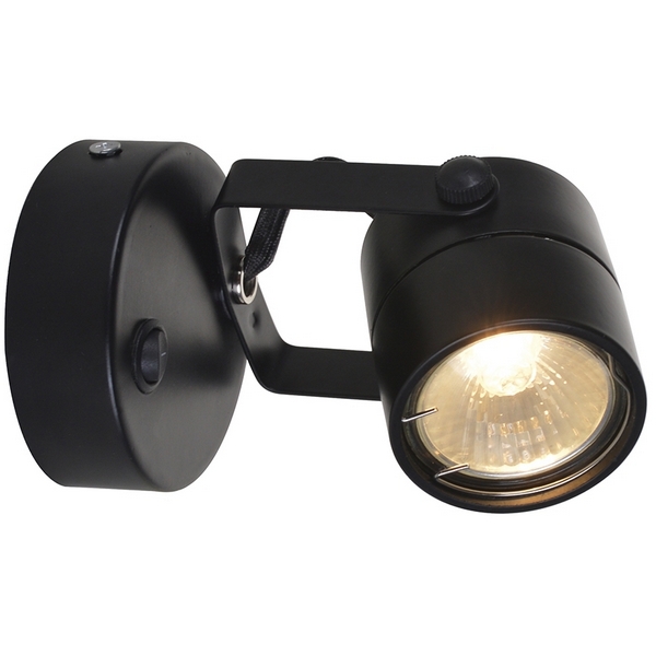 

Спот Arte Lamp Mizar A1311AP-1BK, Черный, Mizar A1311AP-1BK