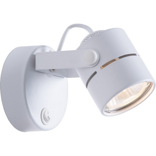 

Спот Arte Lamp Mizar A1311AP-1WH, Белый, Mizar A1311AP-1WH