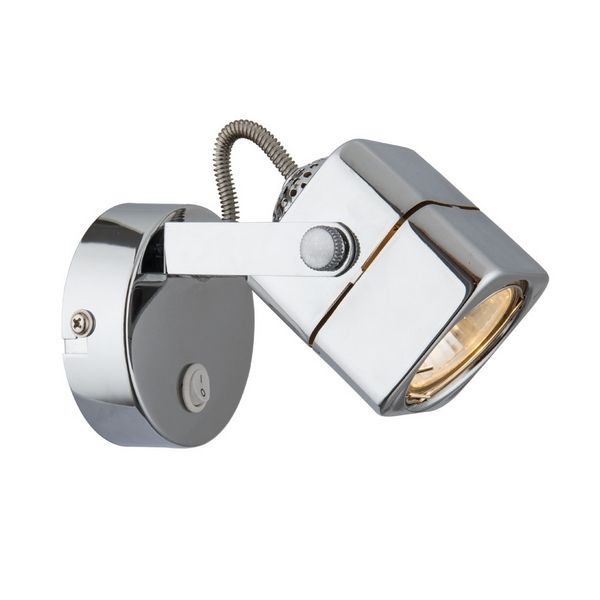 

Спот с выключателем Arte Lamp Lente A1314AP-1CC, Хром, Lente A1314AP-1CC