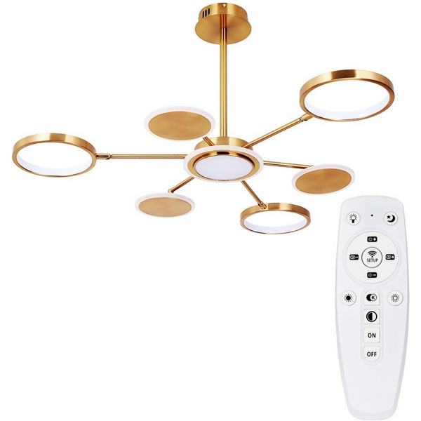 

Люстра потолочная на штанге Arte Lamp Sienna A1363PL-6PB, Медь, Sienna A1363PL-6PB