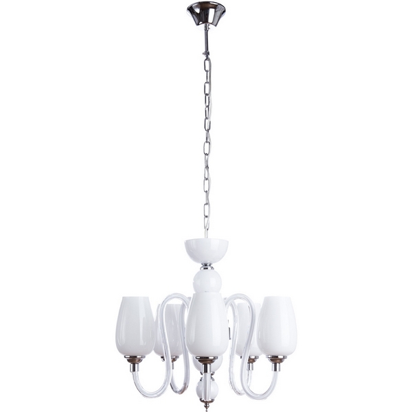 

Подвесная люстра Arte Lamp Lavinia A1404LM-5WH, Белый, Lavinia A1404LM-5WH