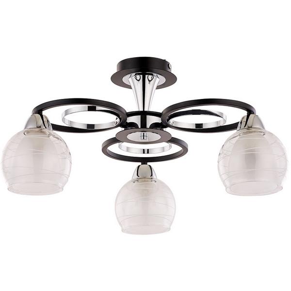 

Потолочная люстра Artelamp Ginevra A1604PL-3BK, Серый, Ginevra A1604PL-3BK
