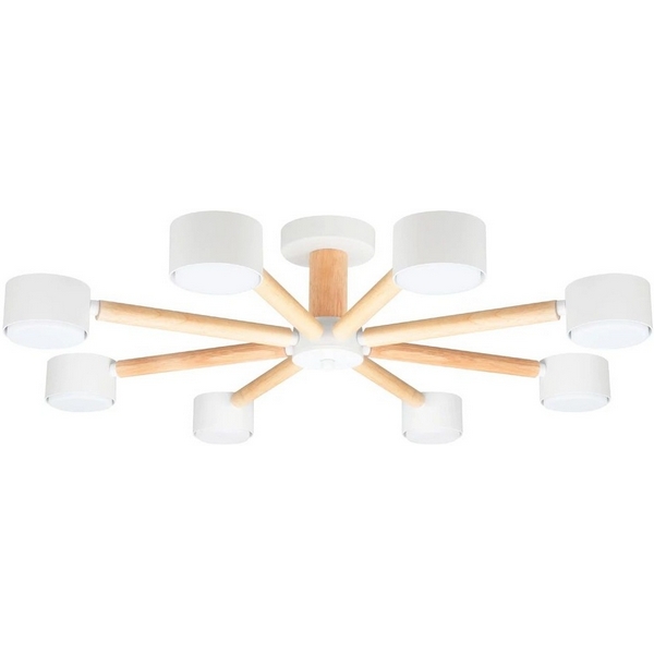 

Потолочная люстра на штанге Arte Lamp Tenda A1624PL-8WH, Белый, Tenda A1624PL-8WH