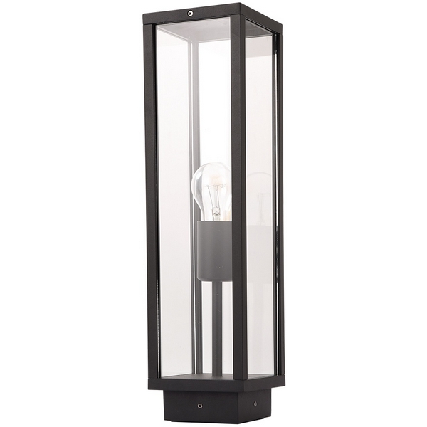 

Наземный уличный светильник Arte Lamp Pot A1631PA-1BK, Прозрачный, Pot A1631PA-1BK