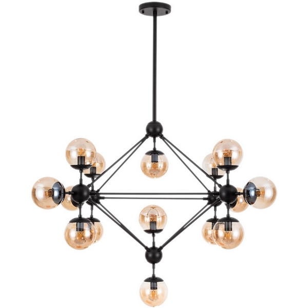 

Потолочная люстра Arte Lamp Bolla A1664SP-15BK, Черный, Bolla A1664SP-15BK