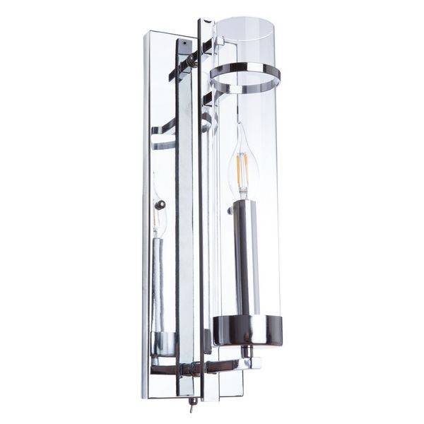 

Бра с выключателем Arte Lamp Hugo A1688AP-1CC, Хром, Hugo A1688AP-1CC