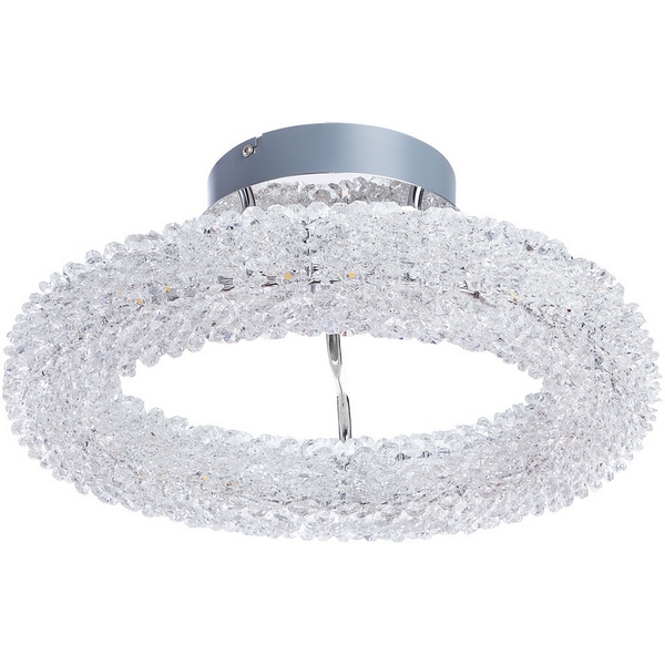Изображение товара Светодиодная потолочная люстра хрустальная Arte Lamp Lorella A1726PL-1CC кольцо