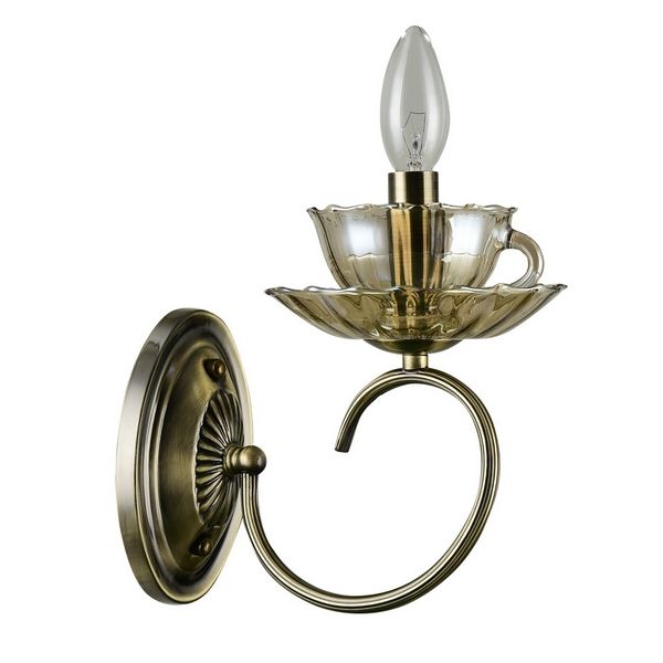 

Бра Arte Lamp Tet-a-tet A1750AP-1AB, Янтарный, Tet-a-tet A1750AP-1AB