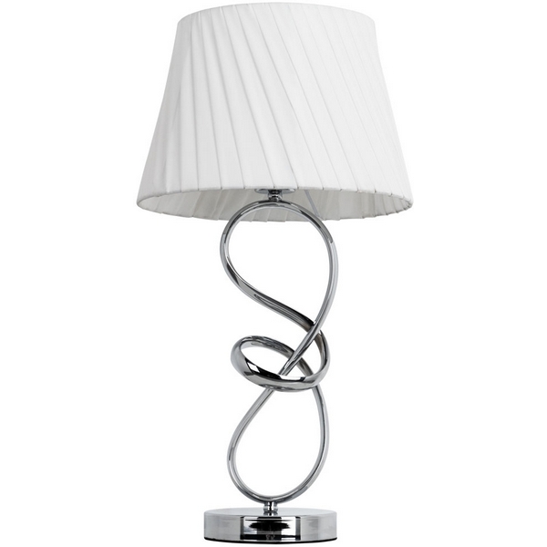 

Интерьерная настольная лампа Arte Lamp Estelle A1806LT-1CC, Белый, Estelle A1806LT-1CC