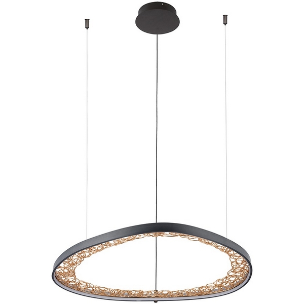 

Подвесной светильник LED Arte Lamp Cinta A1847SP-46BK, Черный, Cinta A1847SP-46BK