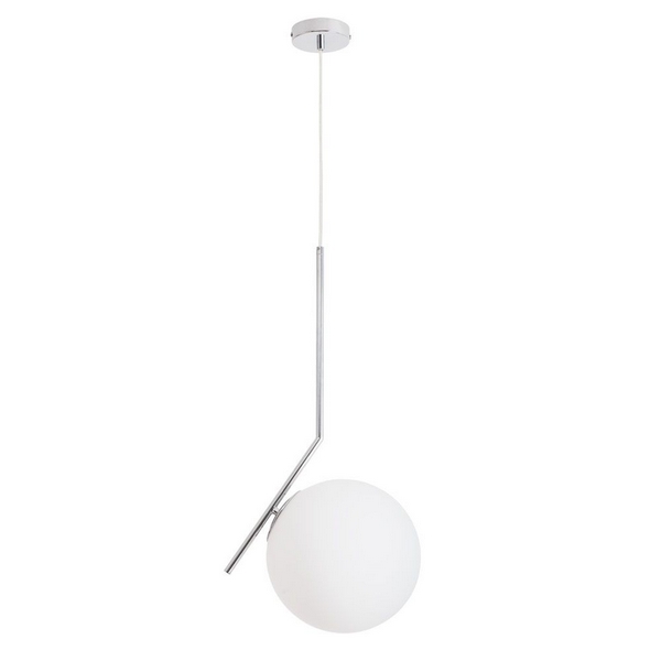 

Подвесной светильник Arte Lamp Bolla-unica A1921SP-1CC, Белый, Bolla-unica A1921SP-1CC