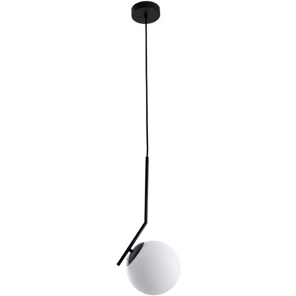 

Подвесной светильник Arte Lamp Bolla-Unica A1923SP-1BK в форме шара, Белый, Bolla-unica A1923SP-1BK