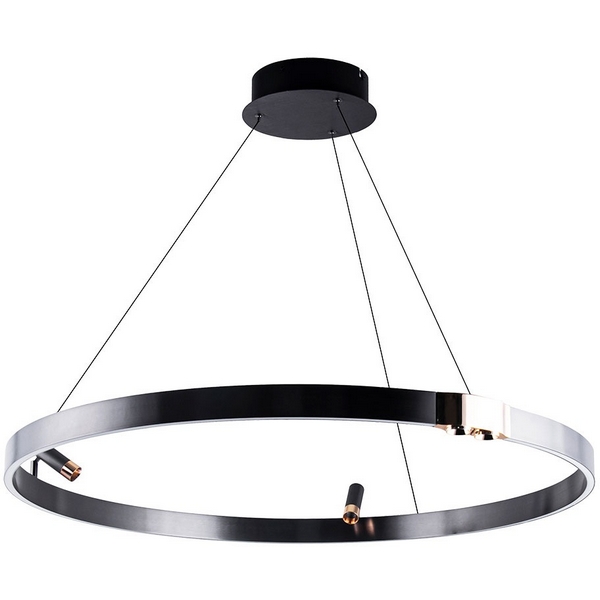 

Подвесной светильник LED со спотами Arte Lamp Cesare A1993SP-38BK кольцо, Черный, Cesare A1993SP-38BK