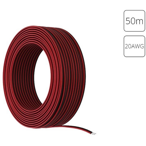 

Провод 2-жильный для одноцветной светодиодной ленты 50м, 20AWG Arte Lamp Strip-Accessories A20-2W, Strip-Accessories A20-2W
