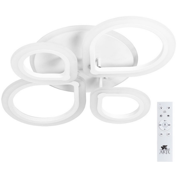 

Потолочная люстра светодиодная с пультом Arte Lamp Camelia A2021PL-50WH, Белый, Camelia A2021PL-50WH