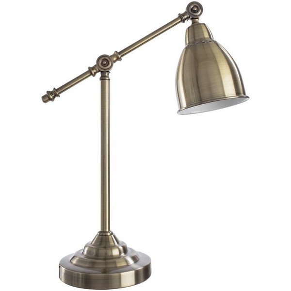 

Настольная лампа Arte Lamp BRACCIO A2054LT-1AB, Бронза, BRACCIO A2054LT-1AB