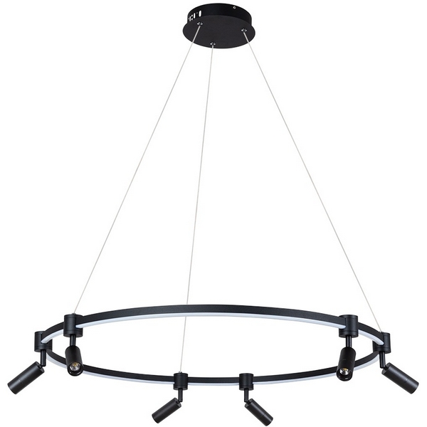 

Подвесной светильник Arte Lamp Ring A2186SP-1BK, Черный, Ring A2186SP-1BK