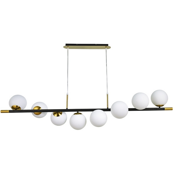 

Подвесной светильник Arte Lamp Alcor A2224SP-8BK, Белый, Alcor A2224SP-8BK