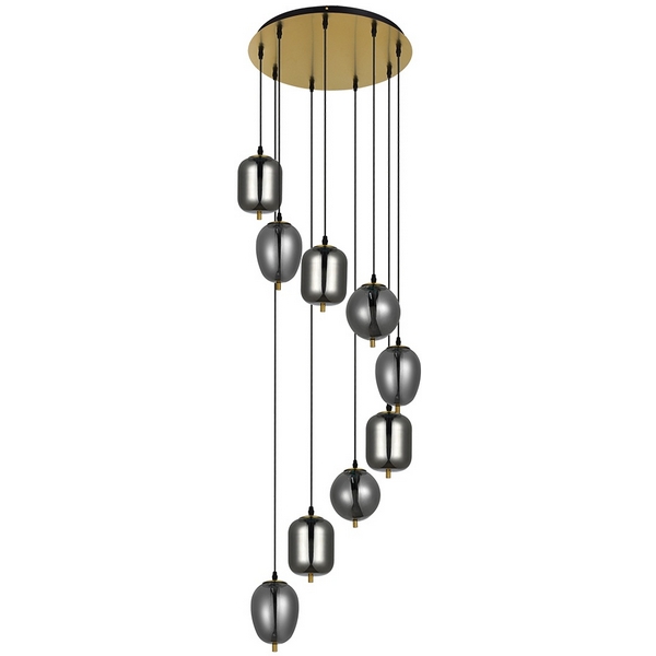 

Подвесной светильник Arte Lamp Freddie A2231SP-9PB, Дымчатый, Freddie A2231SP-9PB
