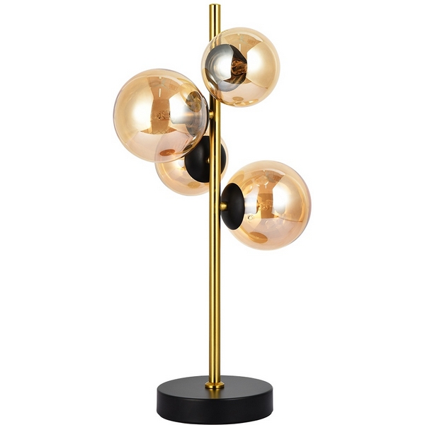 

Настольная лампа Arte Lamp Gemini A2243LT-4PB, Янтарный, Gemini A2243LT-4PB