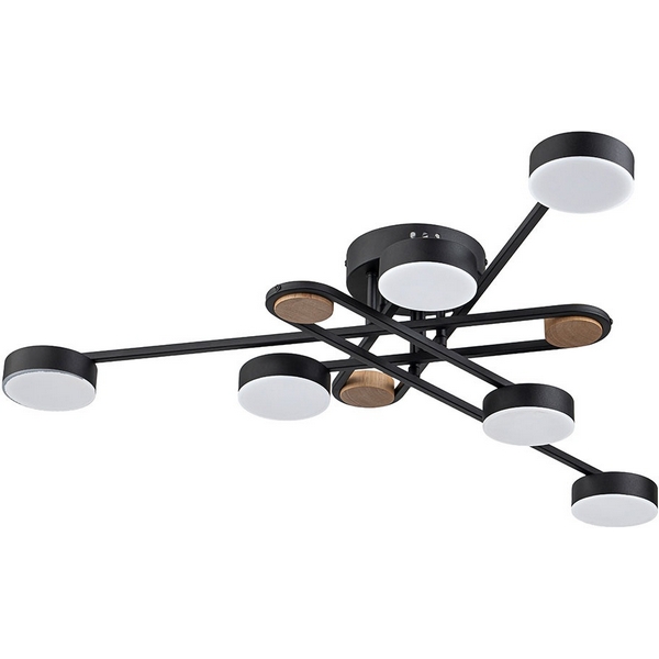 

Потолочная люстра с пультом светодиодная Arte Lamp Taygeta A2455PL-6BK, Taygeta A2455PL-6BK