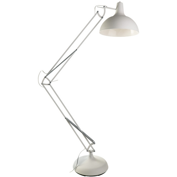 

Торшер Arte Lamp Goliath A2487PN-1WH, Белый, Goliath A2487PN-1WH