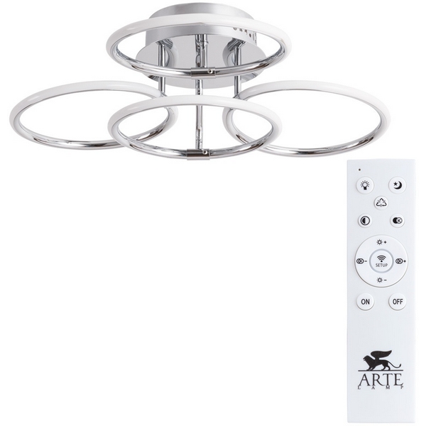 

Потолочная люстра Arte Lamp Presto A2516PL-4CC, Хром, Presto A2516PL-4CC