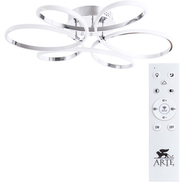 

Потолочная люстра Arte Lamp Diadema A2526PL-6CC, Хром, Diadema A2526PL-6CC
